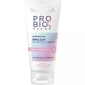 Probio Clean Пробиотическая эмульсия для умывания лица, Soraya
