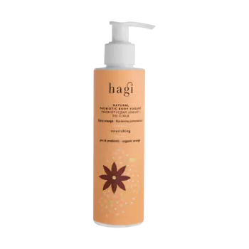 Пробиотический йогурт для тела Hagi Korzenna Pomaracza, 200 мл