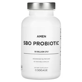 Пробиотик Codeage Amen SBO, 60 растительных капсул