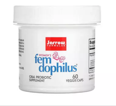 Пробиотик Fem Dophilus для женщин Jarrow Formulas, 60 капсул
