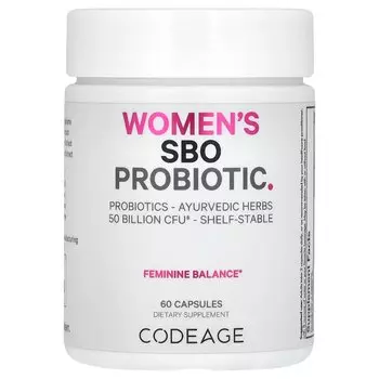 Пробиотик женский SBO Codeage, 60 капсул