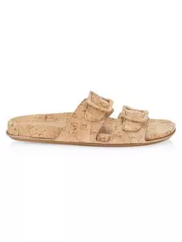 Пробковые сандалии The Loop с двойной стелькой Definery, цвет Tan