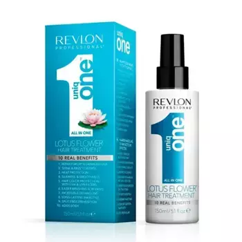 Процедура, придающая мягкость и блеск Uniq One Lotus Flower Hair Treatment Revlon Professional, 150 ml