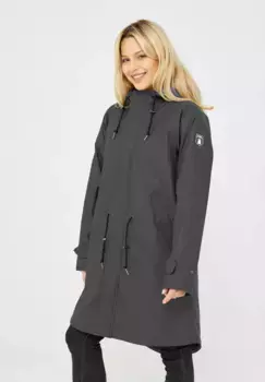 Прочная дождевик "Тидахольм", водоотталкивающая, с герметизированными швами Derbe, цвет Phantom/Grey