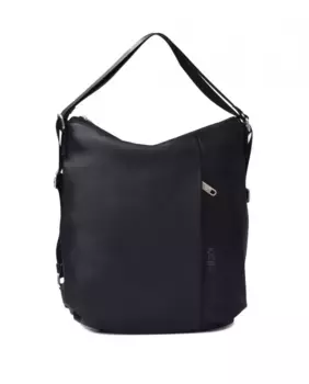 Прочная многопозиционная сумка через плечо на молнии Kcb, черный