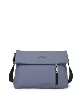 Прочная женская сумка через плечо среднего размера с защитой от краж Kcb, синий