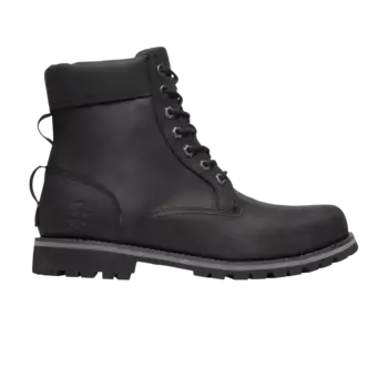 Прочный 6-дюймовый водонепроницаемый ботинок Timberland, черный