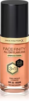 Прочный праймер spf 20 Max Factor Facefinity All Day Flawless, C82 Deep Bronze 30 ml