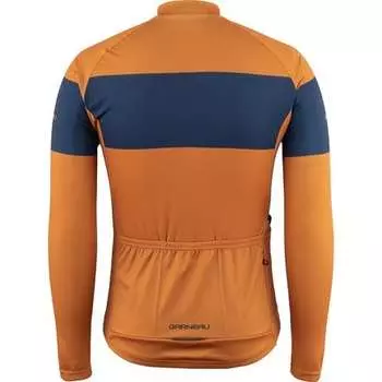 Прочный трикотаж с длинными рукавами – мужской Louis Garneau, цвет Caramel/Blue