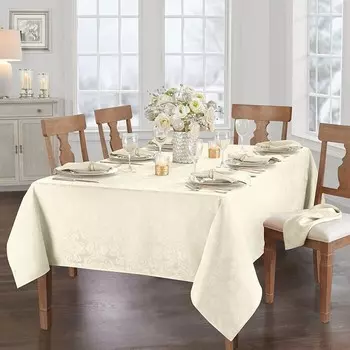 Продолговатая скатерть Caiden Elegance Damask, 60 x 144 дюйма Villeroy & Boch