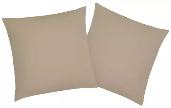 Продукция OTTO наволочки "Наволочка Neele из натурального хлопка, дышащая наволочка", (2 шт.) OTTO products 50х50 см, бежевый