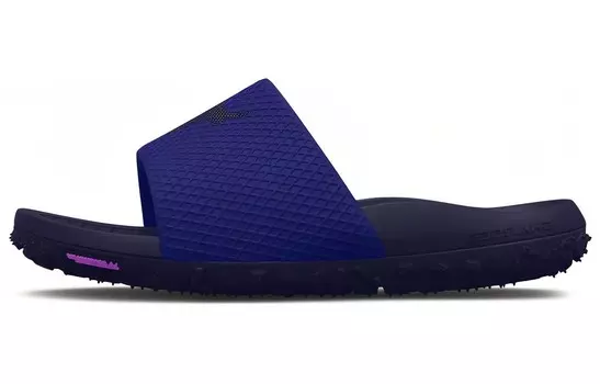 Проект Рок Шлепанцы Мужские Синие Under Armour