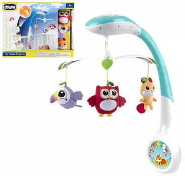 Проектор-карусель CHICCO Волшебный лес 0 м+ 7 мелодий