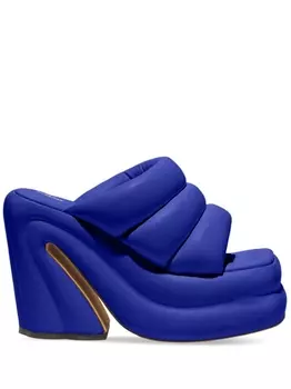 Proenza Schouler Arc platform mules, синий