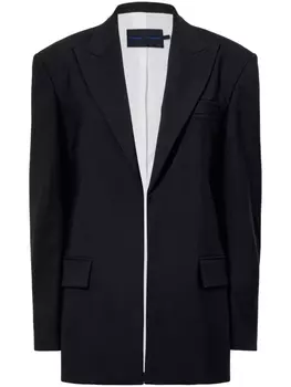 Proenza Schouler блейзер Devon с заостренными лацканами, черный