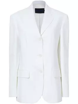 Proenza Schouler блейзер Sandis строгого кроя, белый