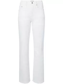 Proenza Schouler брюки Jasper с завышенной талией, белый
