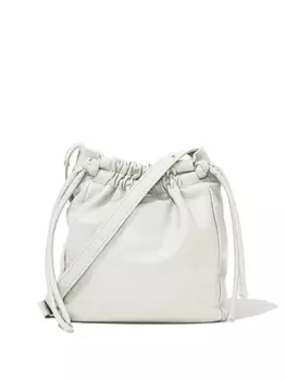 Proenza Schouler drawstring pouch bag, белый