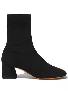 Proenza Schouler Glove Stretch Ankle Boots, черный