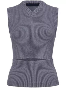 Proenza Schouler круз топ, серый