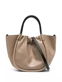 Proenza Schouler маленькая сумка-тоут со сборками, розовый