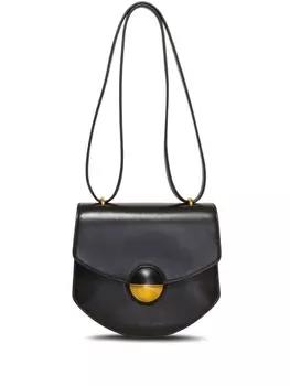 Proenza Schouler mini Round Dia crossbody bag, черный