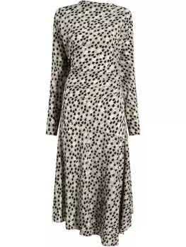 Proenza Schouler платье миди Alina, нейтральный