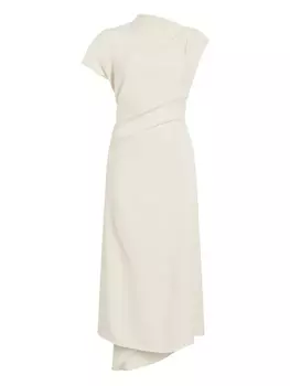 Proenza Schouler платье миди Hallie, нейтральный