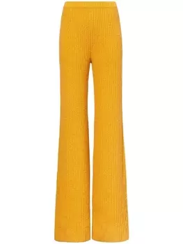 Proenza Schouler расклешенные брюки, желтый