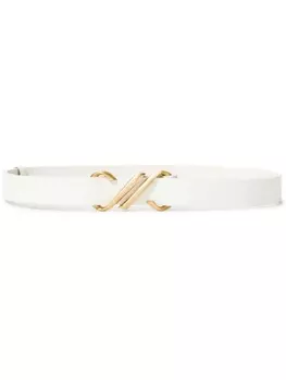 Proenza Schouler ремень с монограммой, белый