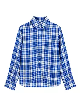 Proenza Schouler рубашка Bronwen, синий