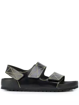 Proenza Schouler шлепанцы Milano Narrow из коллаборации с Birkenstock, черный