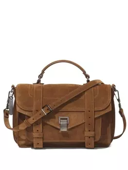 Proenza Schouler сумка через плечо PS1 среднего размера, коричневый