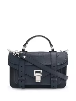 Proenza Schouler сумка через плечо с логотипом, синий