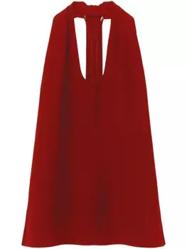 Proenza Schouler топ Miller с халтер-воротником, красный