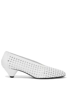 Proenza Schouler туфли Perforated Cone 40, белый