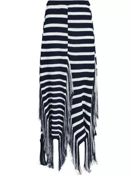 Proenza Schouler юбка макси Yves, синий