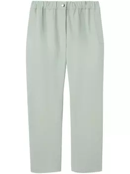 Proenza Schouler White Label брюки прямого кроя, зеленый