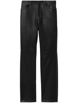 Proenza Schouler White Label брюки прямого кроя, черный