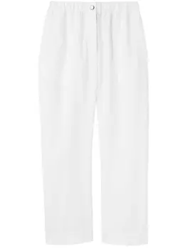 Proenza Schouler White Label брюки прямого кроя, белый