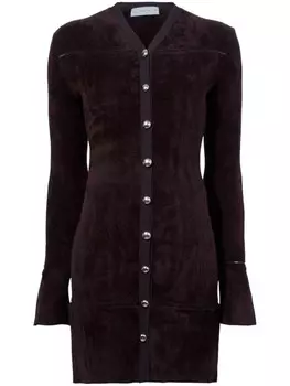 Proenza Schouler White Label кардиган Lucille, коричневый