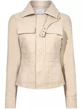Proenza Schouler White Label куртка в стиле милитари, нейтральный цвет