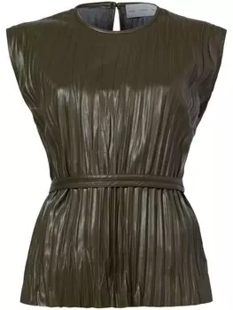 Proenza Schouler White Label лира топ, зеленый