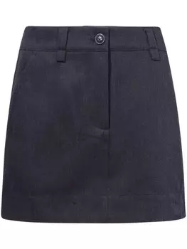 Proenza Schouler White Label мини-юбка Сайласа, серый