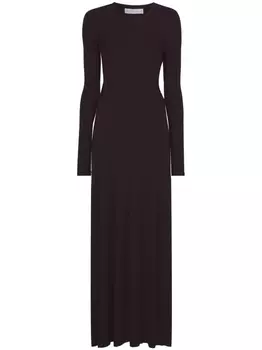 Proenza Schouler White Label open-back jersey maxi dress, черный