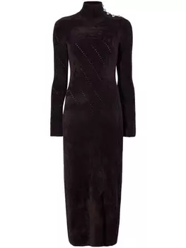 Proenza Schouler White Label платье Jude, коричневый