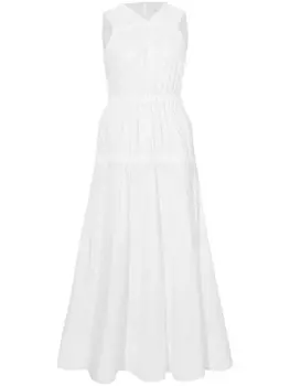 Proenza Schouler White Label платье Libby со сборками, белый