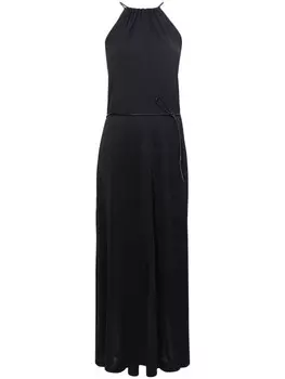 Proenza Schouler White Label платье макси с вырезом халтер, черный