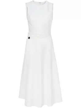 Proenza Schouler White Label платье миди Ivy с запахом, белый