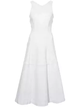 Proenza Schouler White Label платье миди Arlet без рукавов, белый